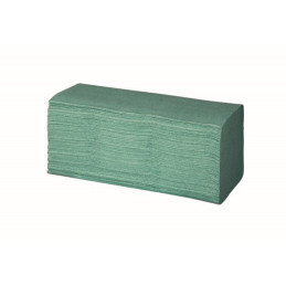 racon Håndklædeark V-fold 1-lag Grøn Easy 23 x 25 cm 5000 ark