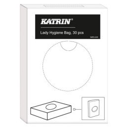 Katrin Hygiejnepose Hvid 0,25 l 30 stk 15 my 9,8x14,8 cm