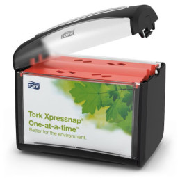 TORK Dispenser Xpressnap N4 Bord Sort 15,5x20,1x15 cm (272611)
