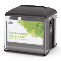 TORK Dispenser Xpressnap N10 Bord 1 stk Sort 15,9x15,9x16,5 cm
