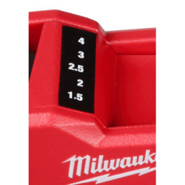 Milwaukee folde unbracosæt 8 str. 1,5 - 8 mm (4932480978)