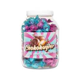 Chokokugler Kakao 6 x 1 kg Pink/blå