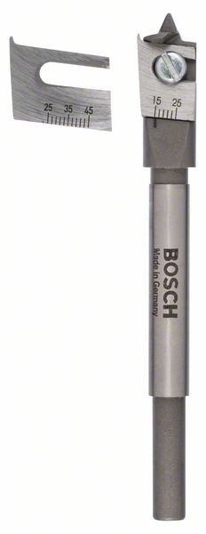 #2 - BOSCH Professional JUSTERBART FLADBOR Ø15-45mm 120mm længde (2608596333)