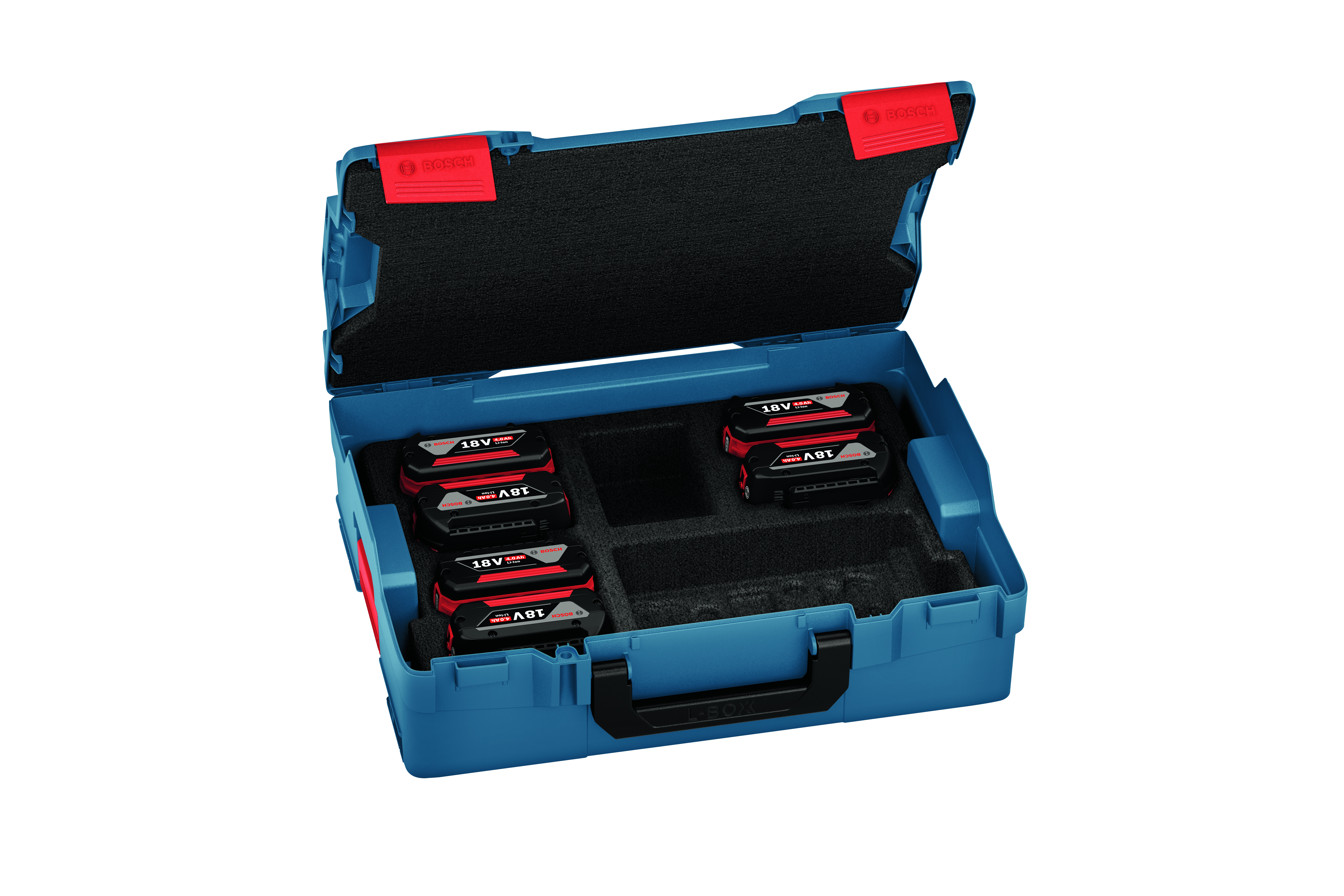 7: BOSCH Professional Batteripakke 6X4.0 AH + BOX (1600A02A2S)
