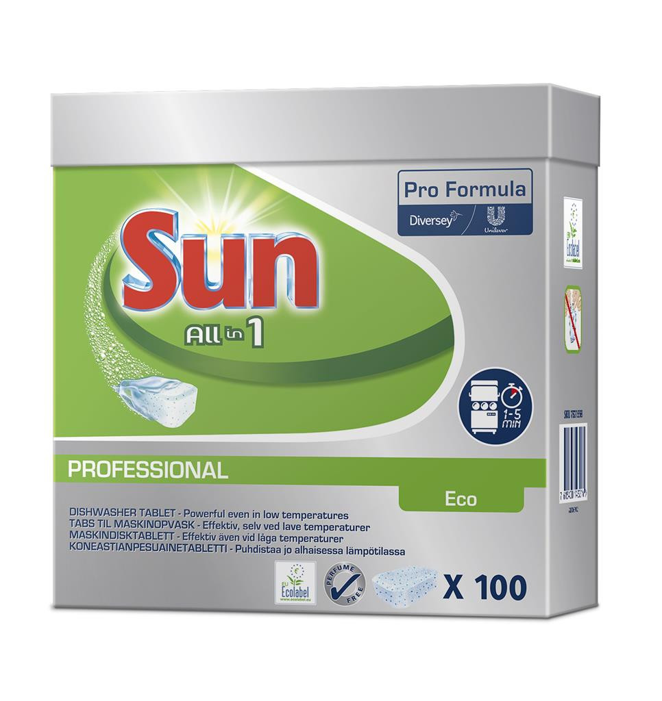 #3 - Sun Professional All in1 Eco 100 stk (7521559)