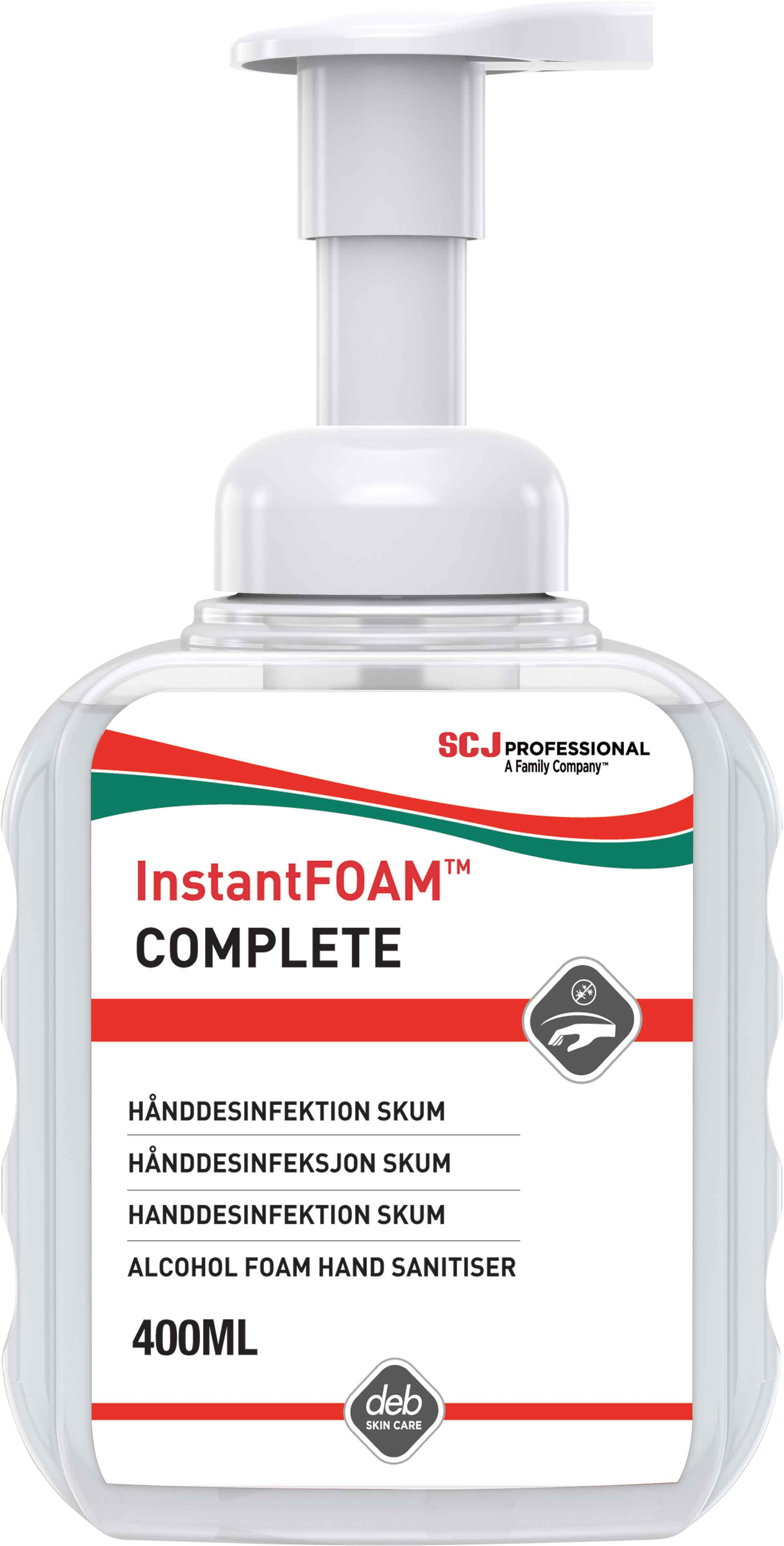 8: Deb InstantFOAM Complete 400 ml Med pumpe (2719)