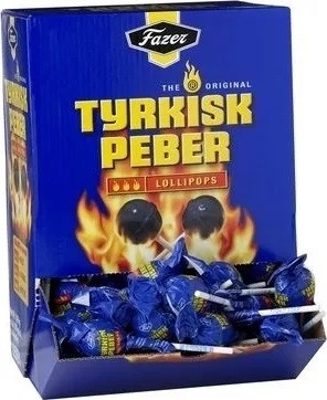 #3 - Tyrkisk Peber Slikkepind 150 stk