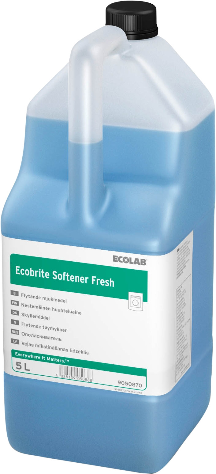 7: Ecolab Ecobrite Softener Fresh 2 x 5 l Skyllemiddel (9050870)